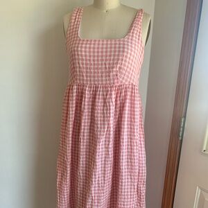 Jillian Harris x Joe Fresh pink gingham dress